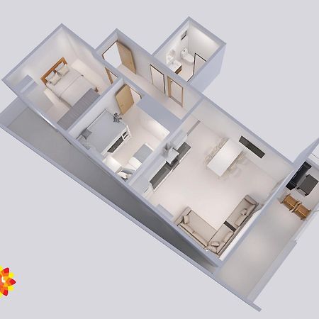 Sea And City View Apartment Σαράντα Εξωτερικό φωτογραφία