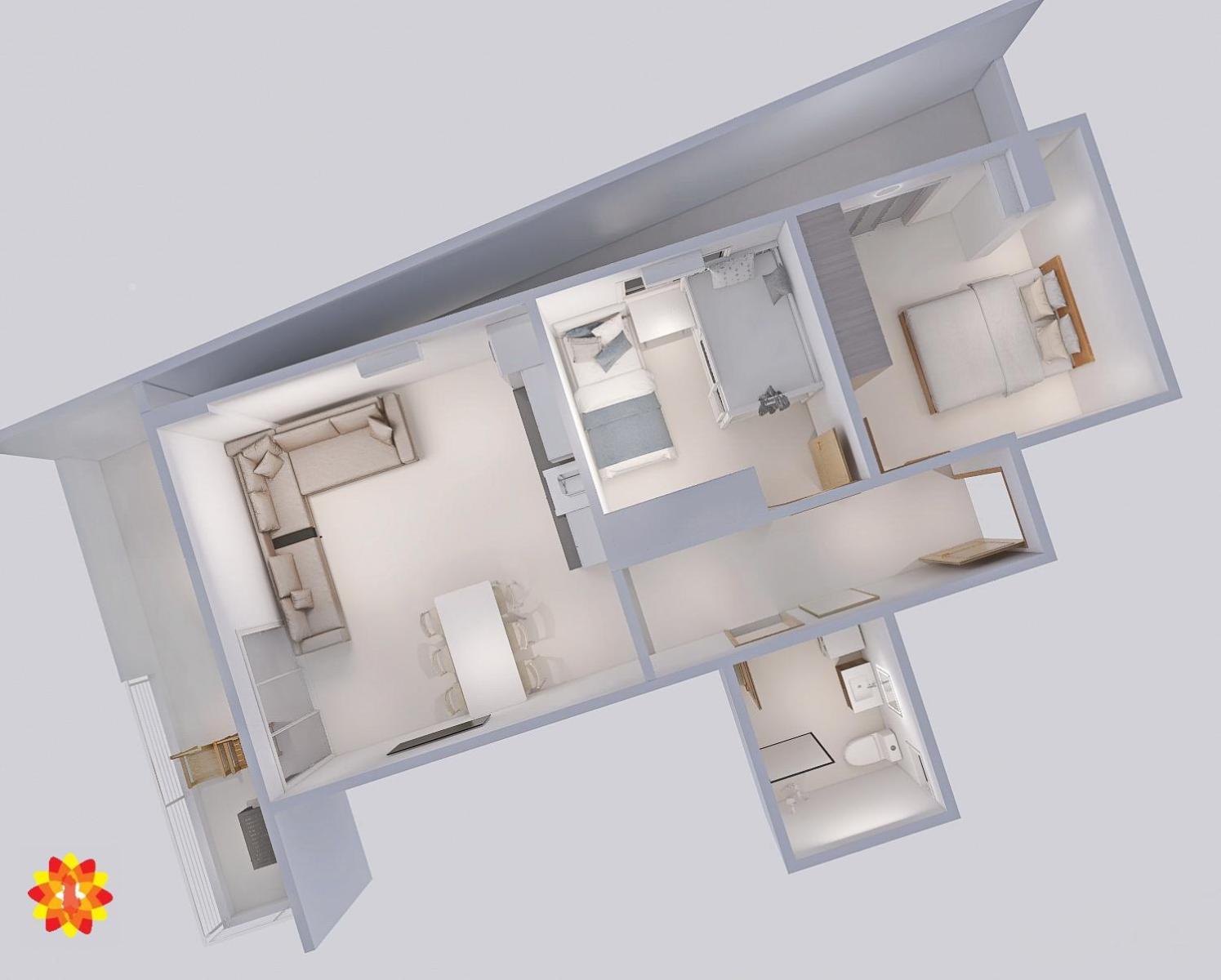 Sea And City View Apartment Σαράντα Εξωτερικό φωτογραφία